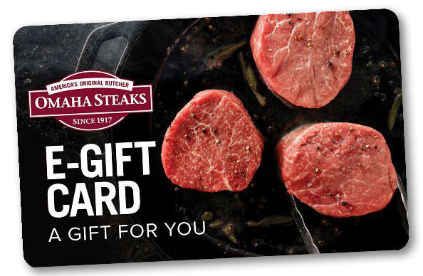 omaha steaks e-gift card