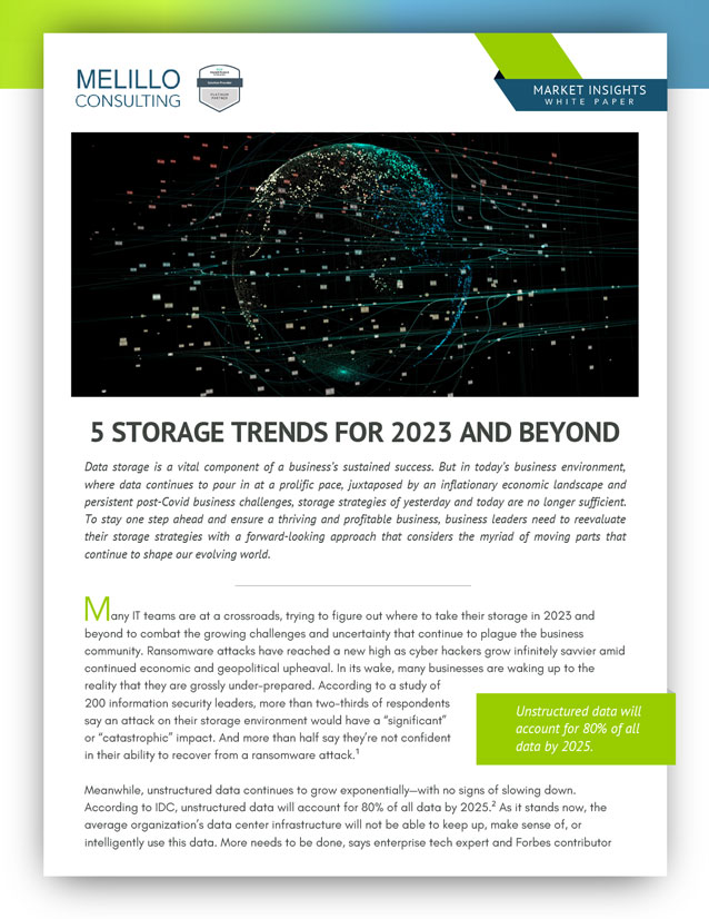 5 Storage Trends for 2023 and Beyond eBrief