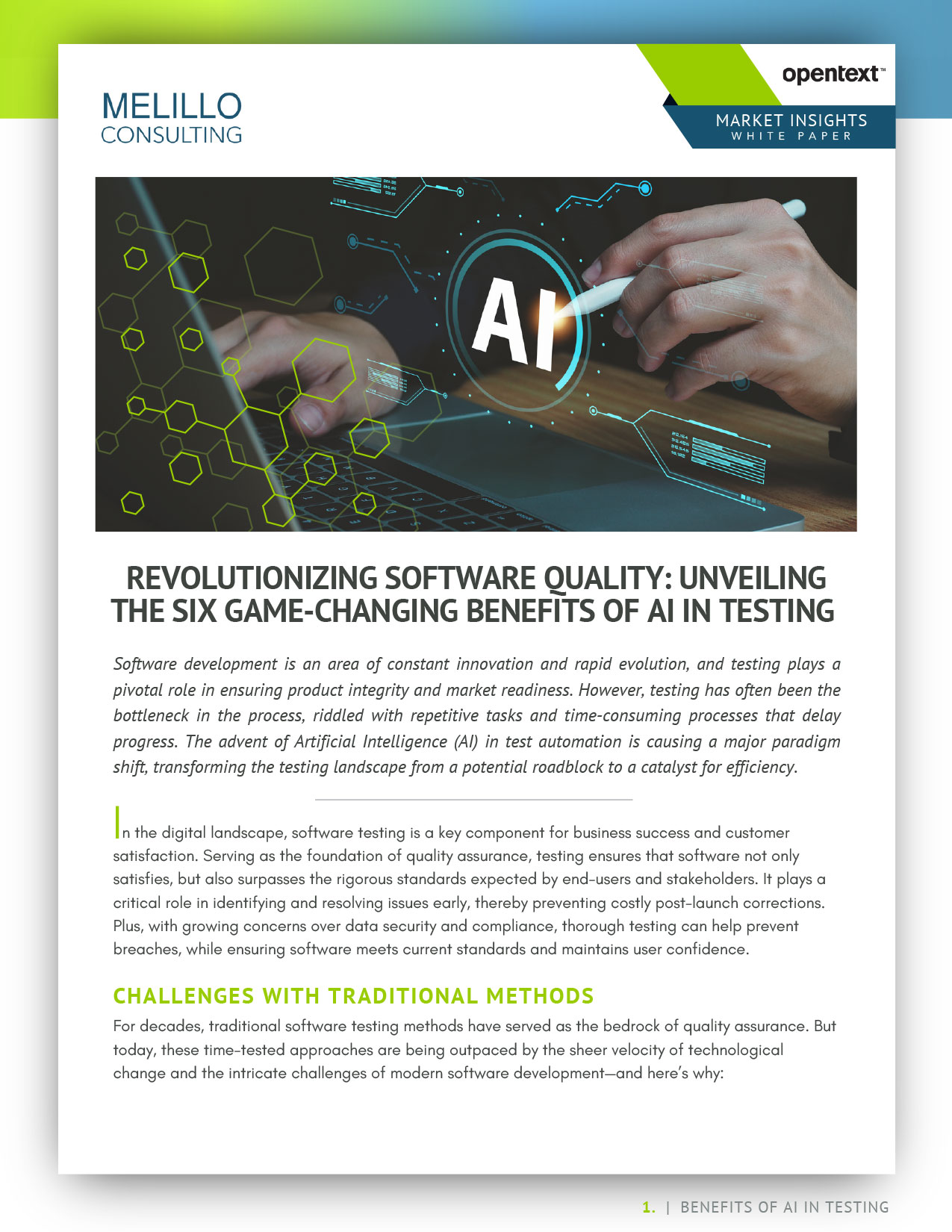 The 6 Game-Changing Benefits of AI in Testing