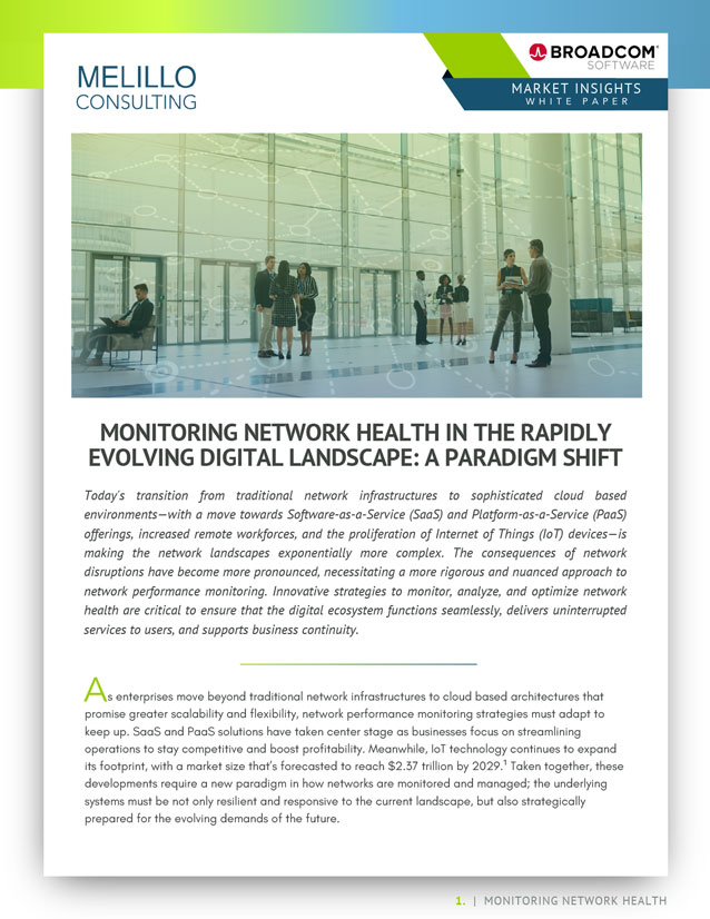 Monitoring Network Health in the Rapidly Evolving Digital Landscape White Paper